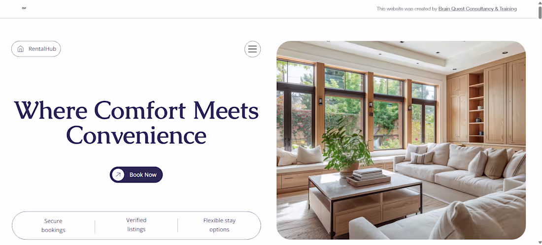 Cover image for RentalHub is a clean and