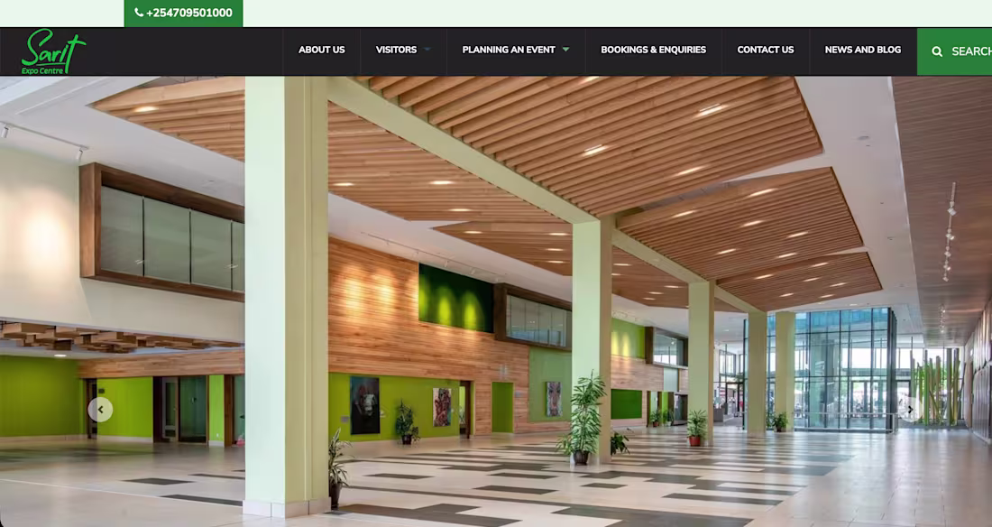 Cover image for The Sarit Expo Centre is