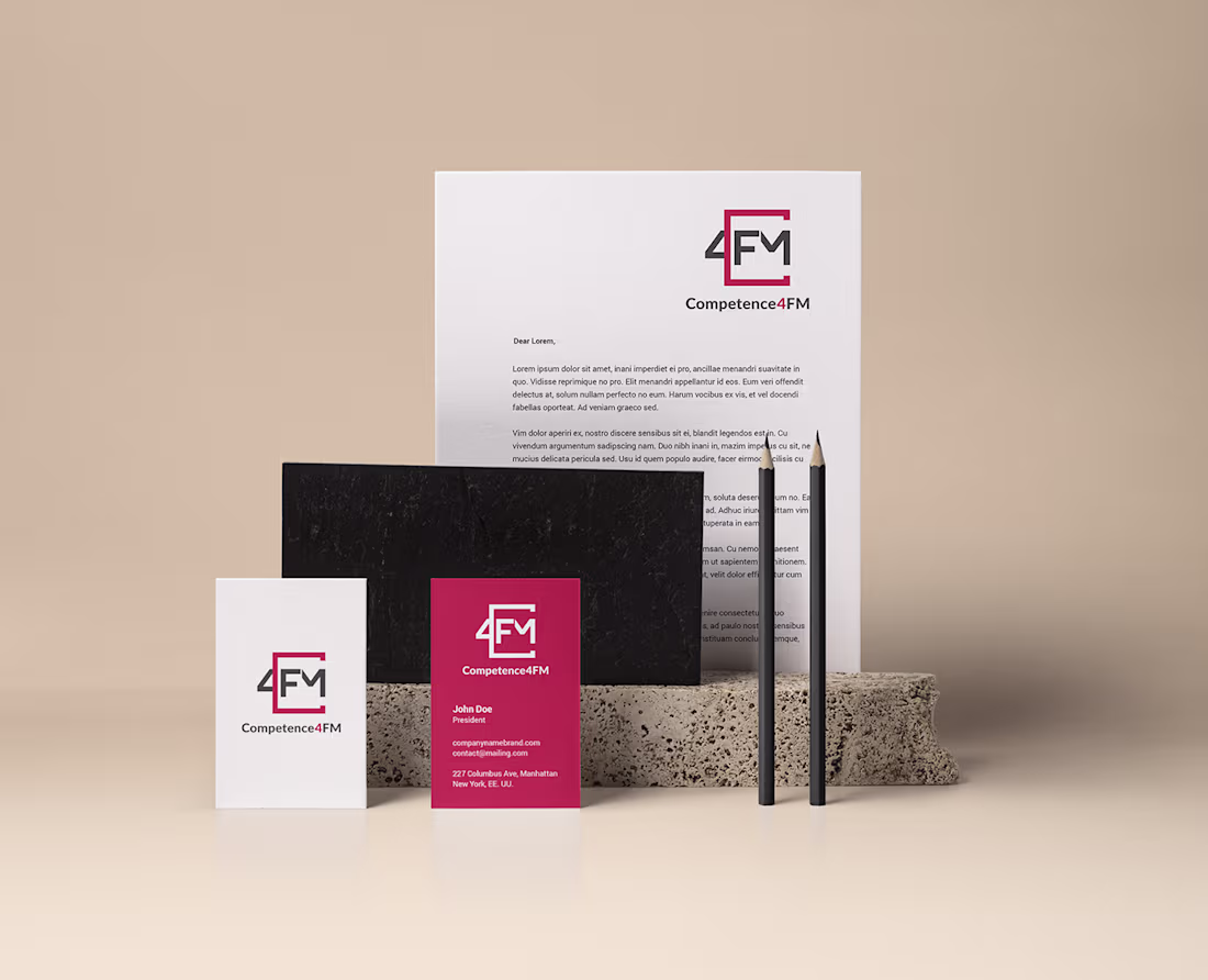 Cover image for Competence4FM Branding Identity