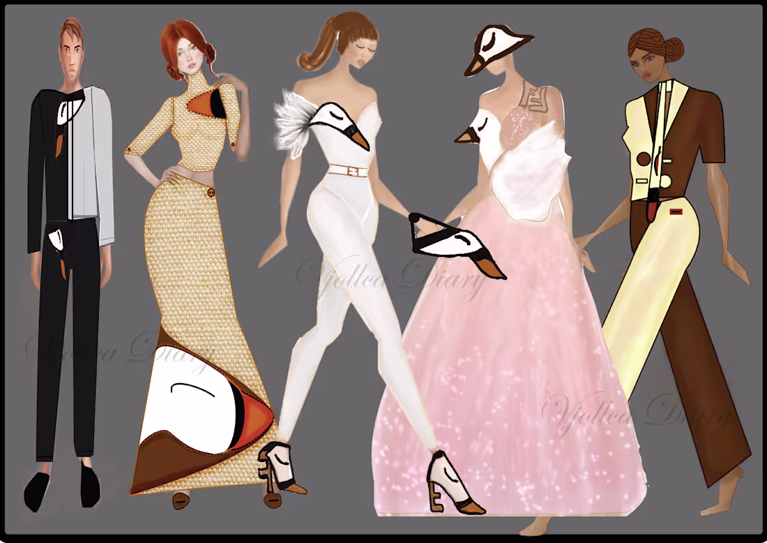 Cover image for Swan collection A creatively collection based on my inner wo...