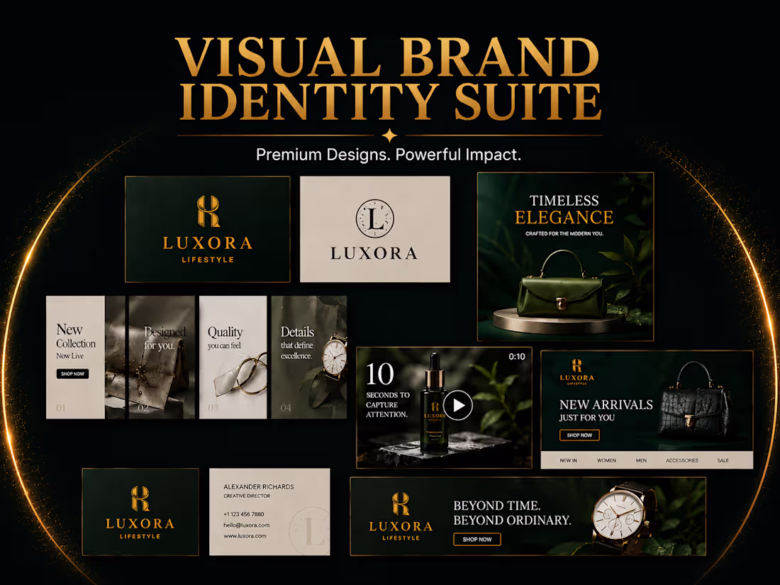 Cover image for Basic :  Complete Visual Brand Identity and Content Suite