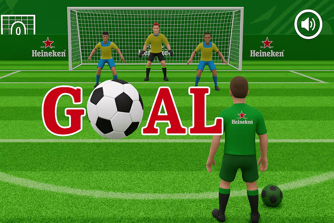 Cover image for Heineken Football Game