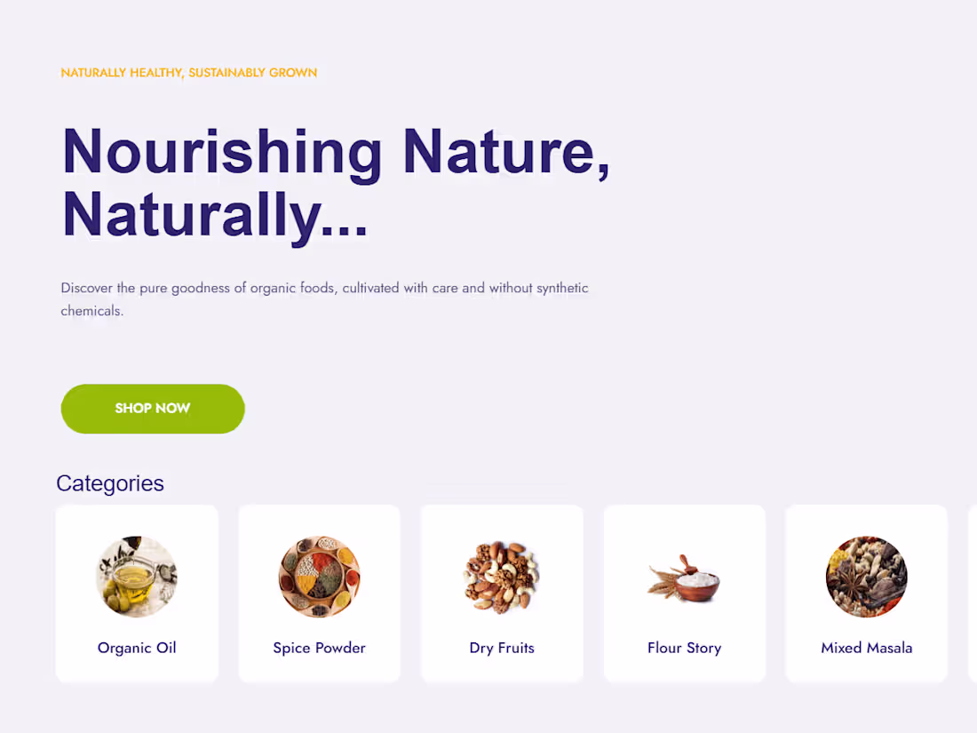 Cover image for Kais Organics