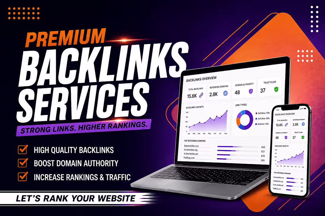 Cover image for Professional Backlink Building Services