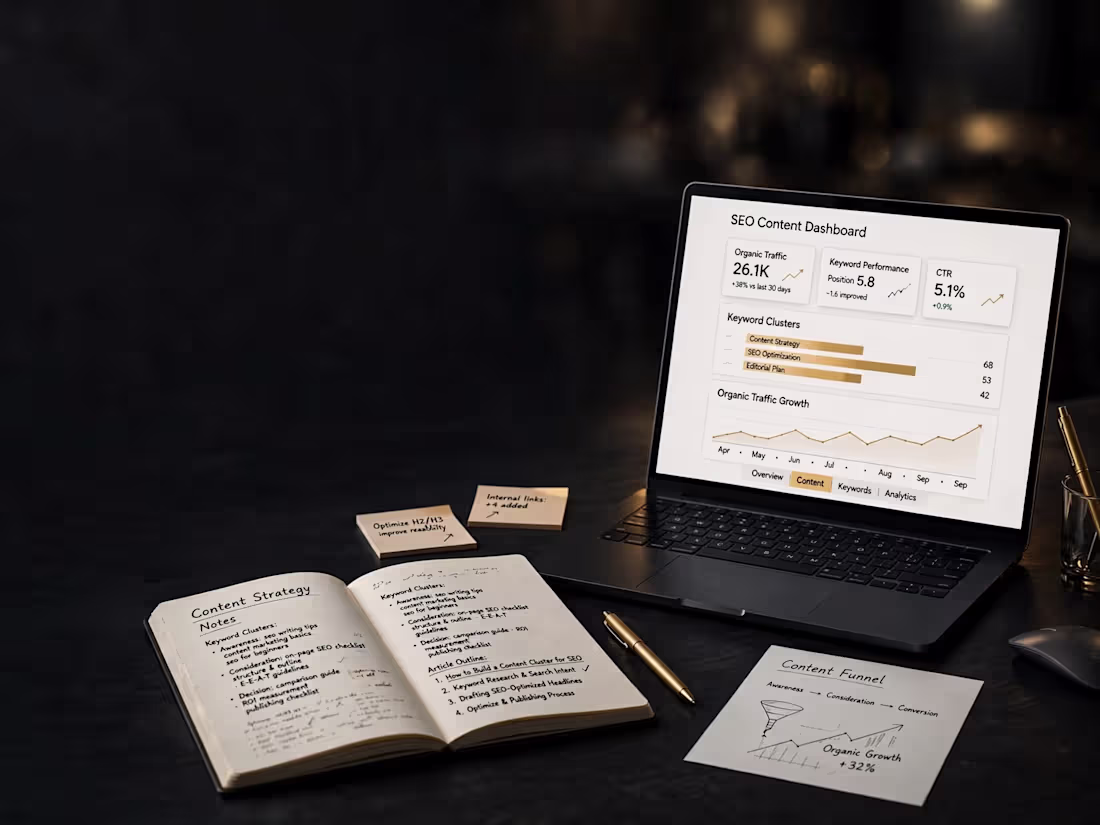 Cover image for SEO Content Writing for Brands, SaaS & Businesses