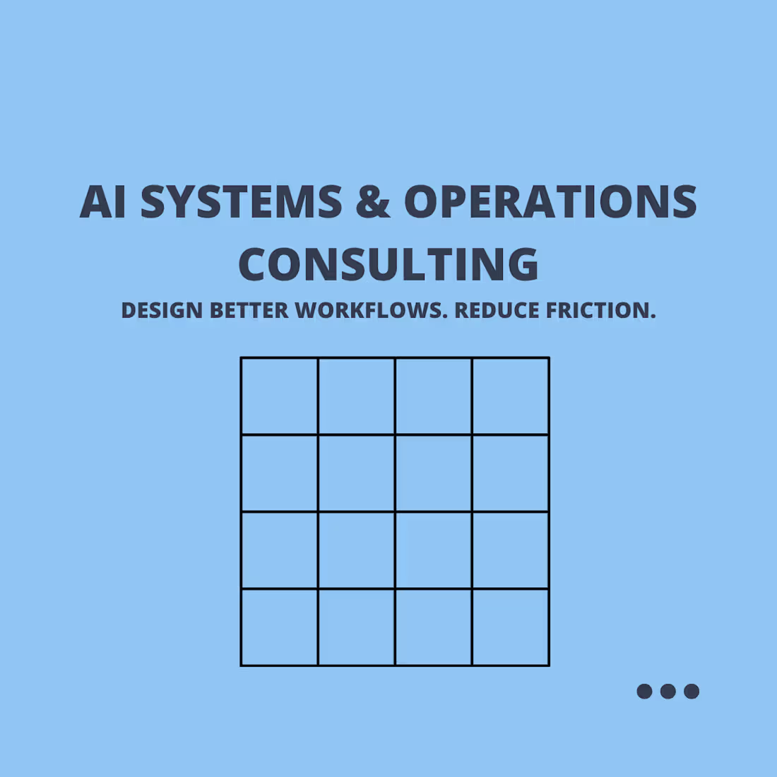 Cover image for AI Systems & Workflow Consulting for Operations