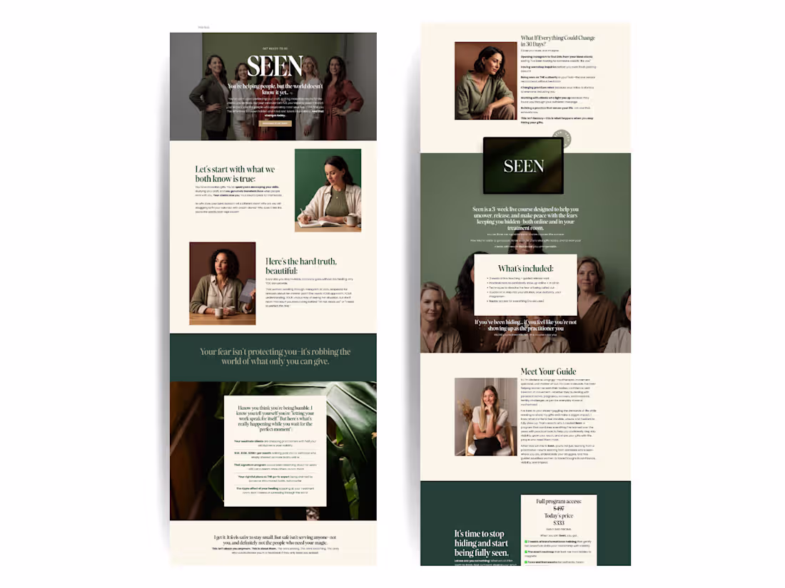 Cover image for Kajabi Sales Page/Landing Page