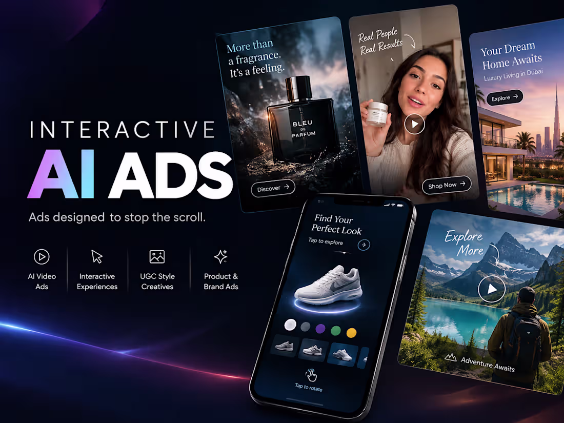 Cover image for Interactive AI Ads & Creative Experiences