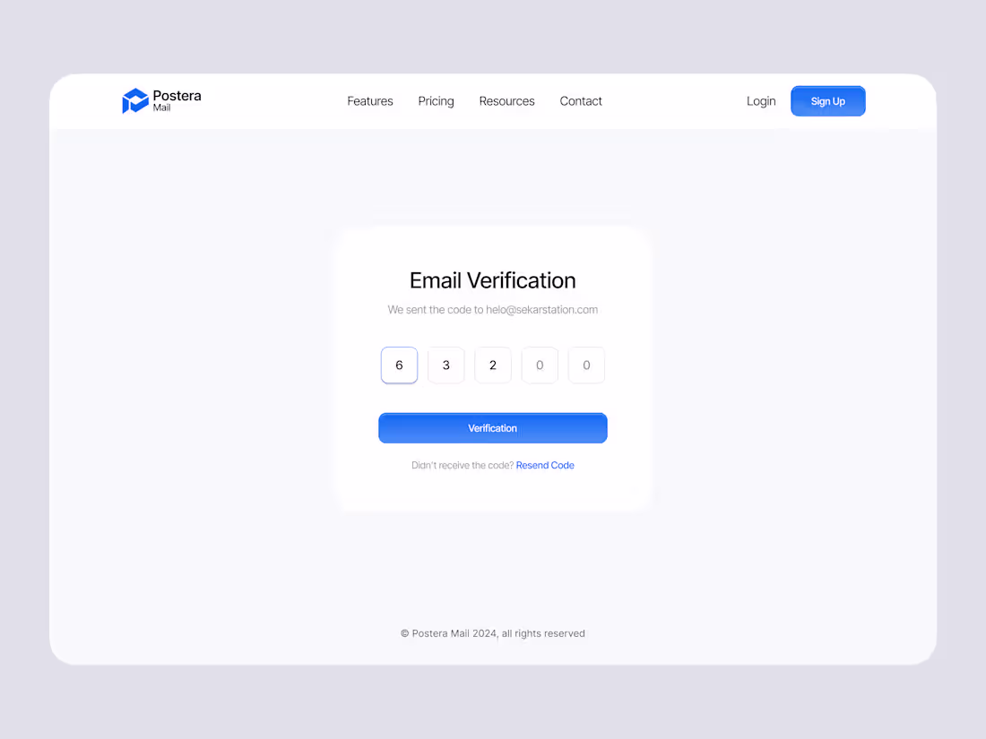 Cover image for Email Verification