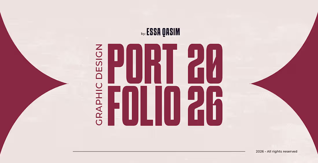 Cover image for Portfolio 2026