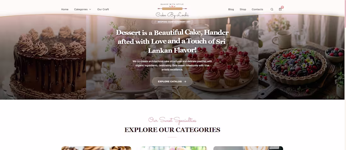 Cover image for CakeByLochi — Bakery & Food