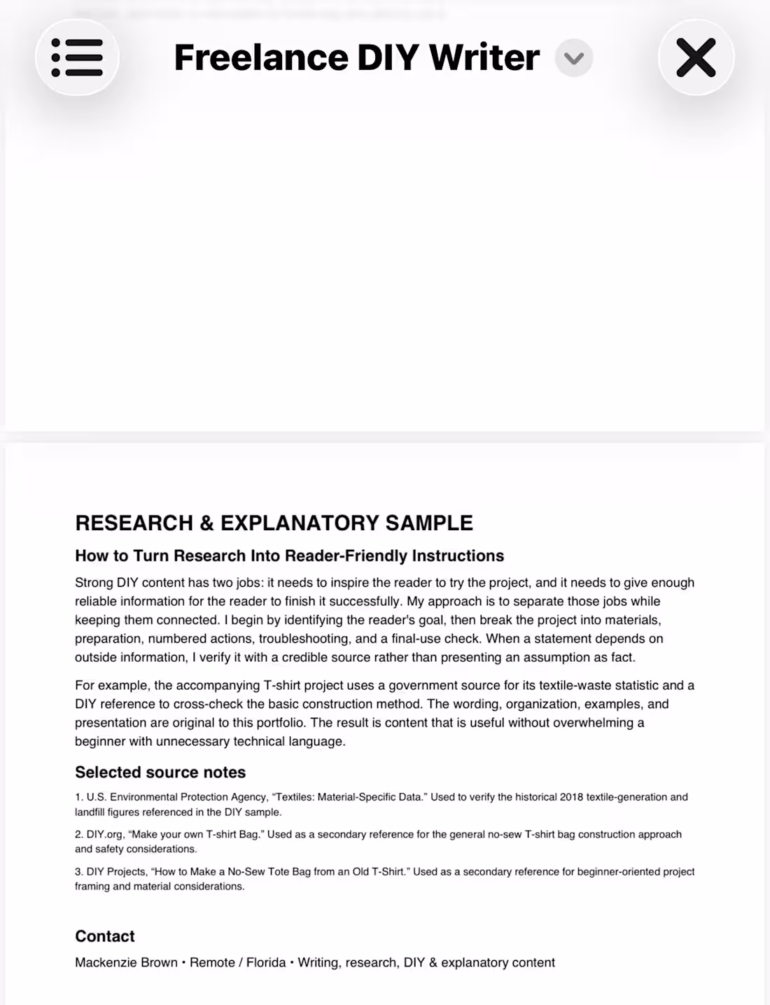Cover image for Freelance writing Sample 