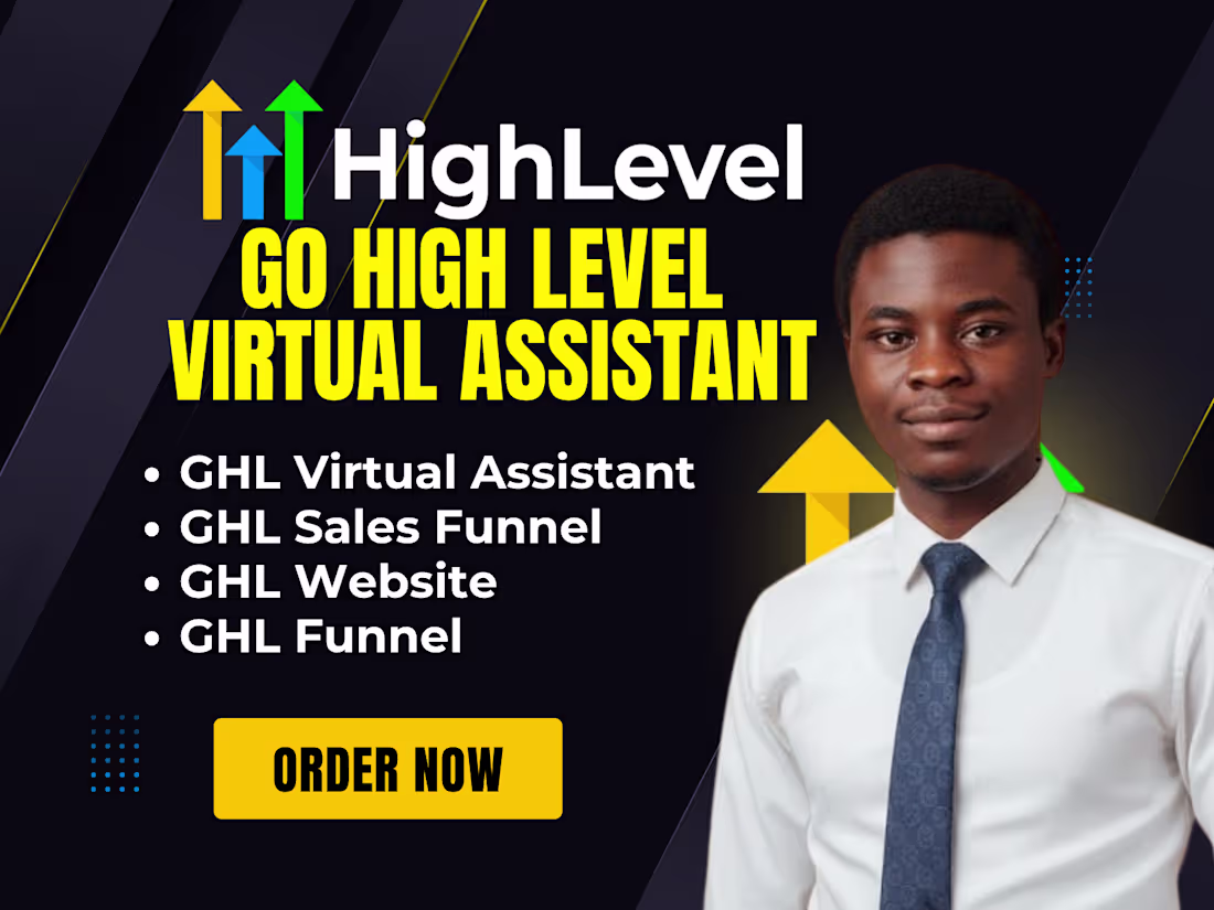 Cover image for GoHighLevel Virtual Assistant, CRM & Automation Support