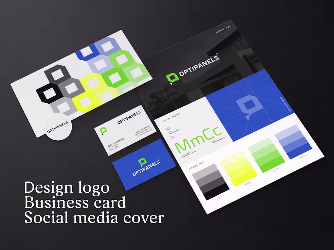 Cover image for I will design logo, business card, social media cover