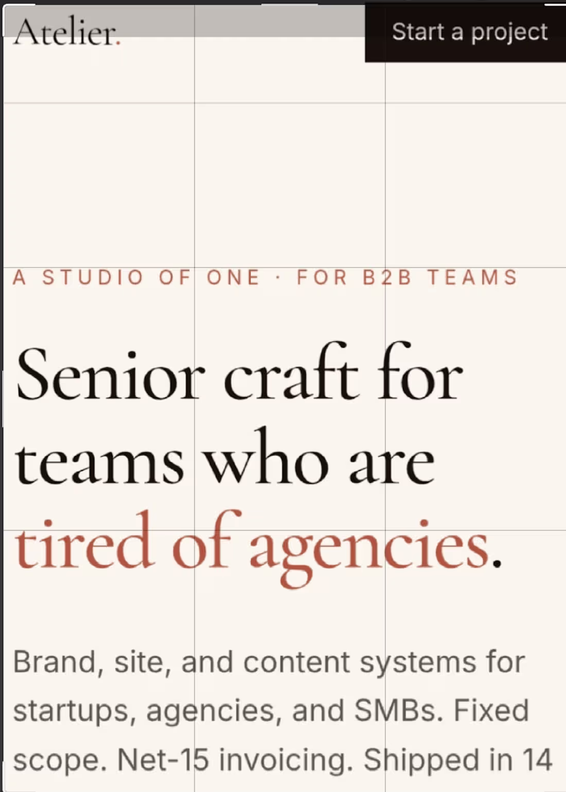 Cover image for Launching Atelier Craig Co. —