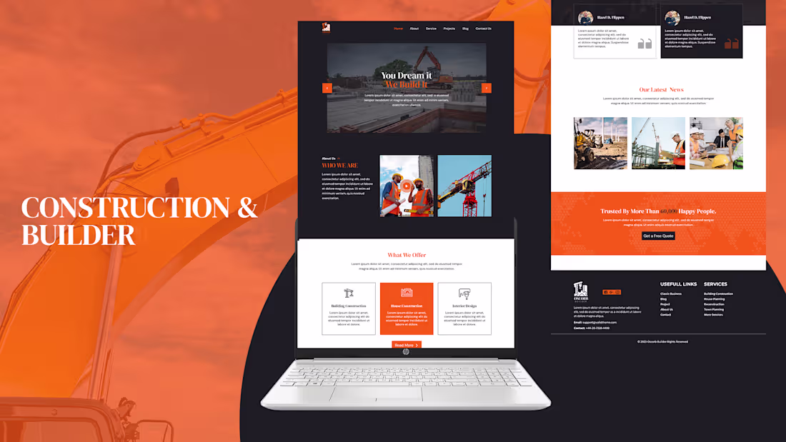 Cover image for theme for Construction site