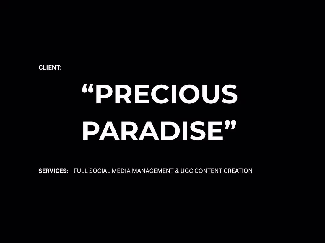 Cover image for Precious Paradise - Beauty & Lifestyle Influencer 