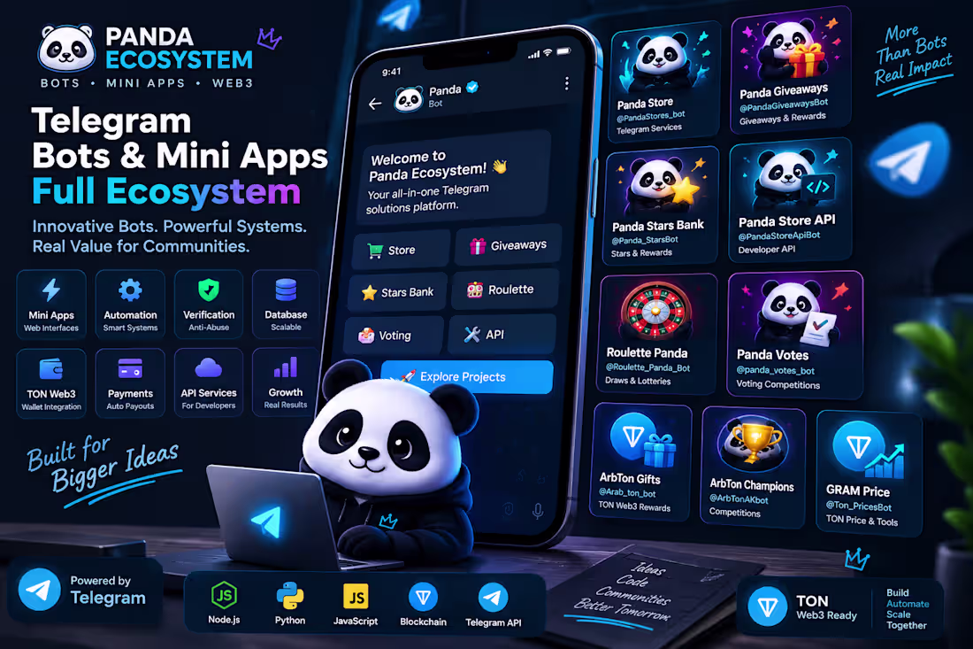 Cover image for Telegram Bots, Mini Apps &