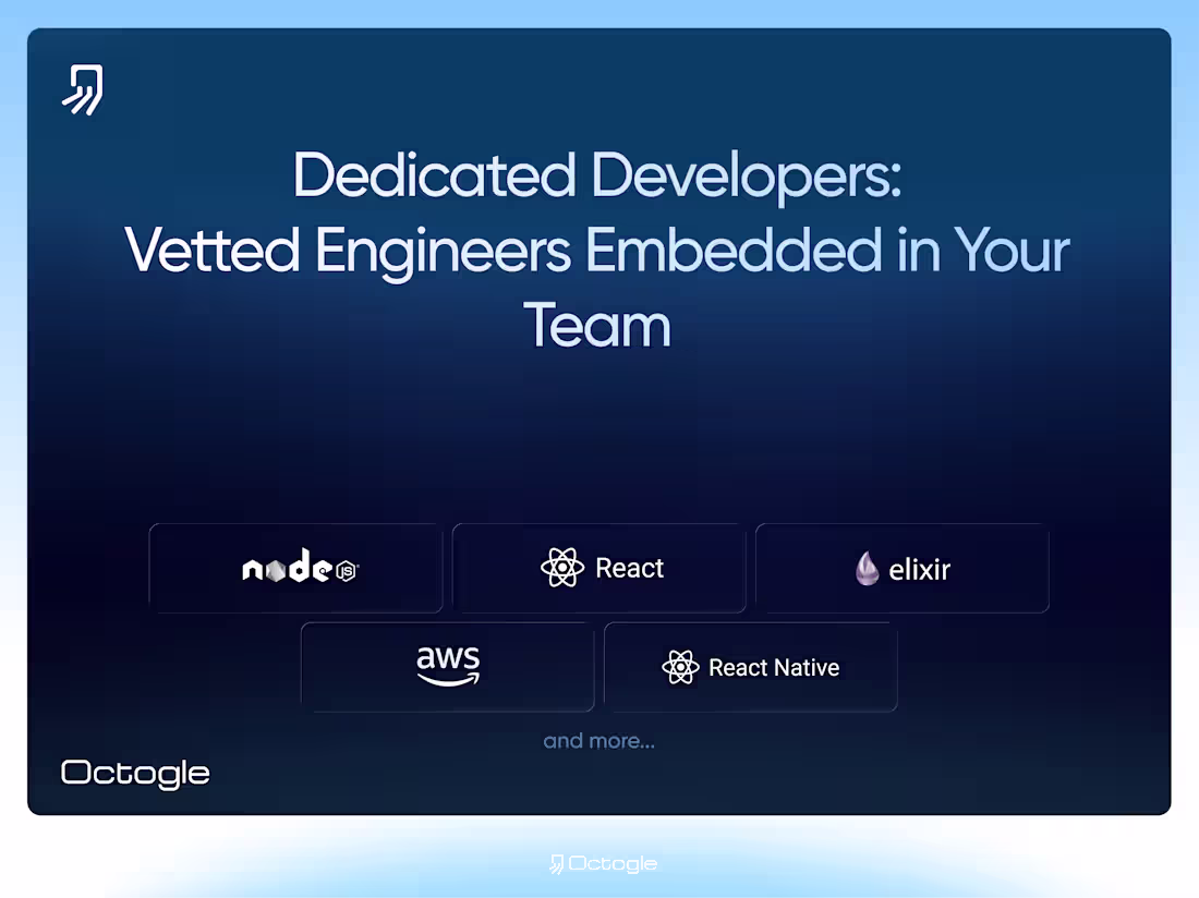 Cover image for Dedicated Developers