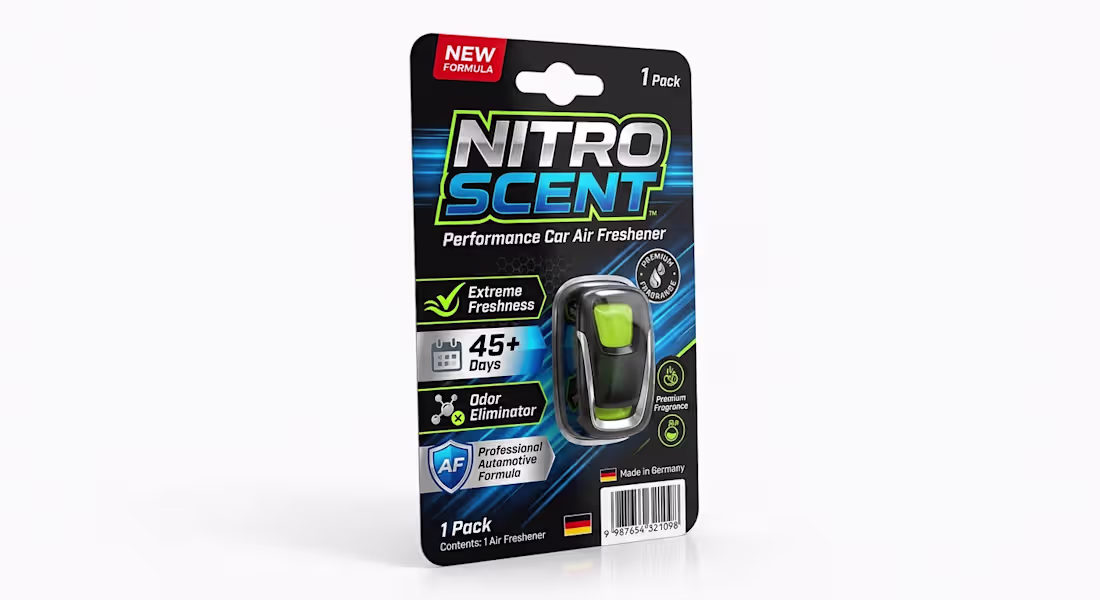 Cover image for Premium Car Air Freshener Packaging