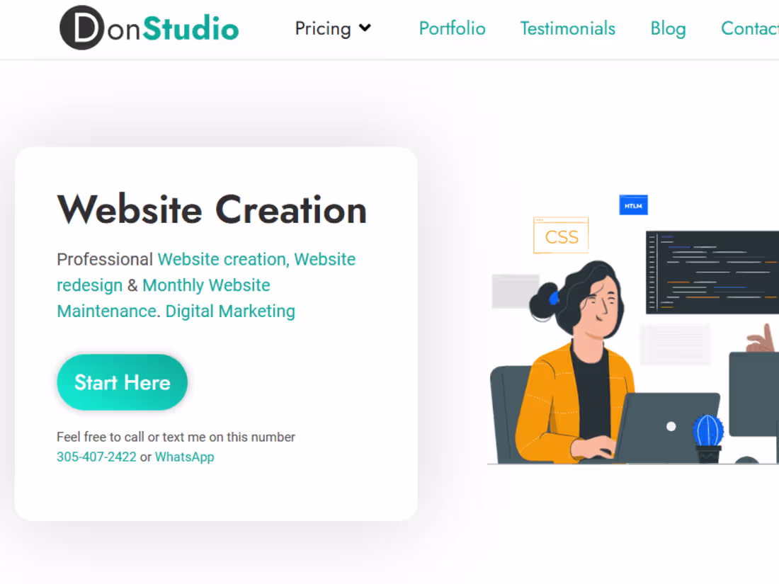 Cover image for Website Creation - Website Redesign - Website Maintenance