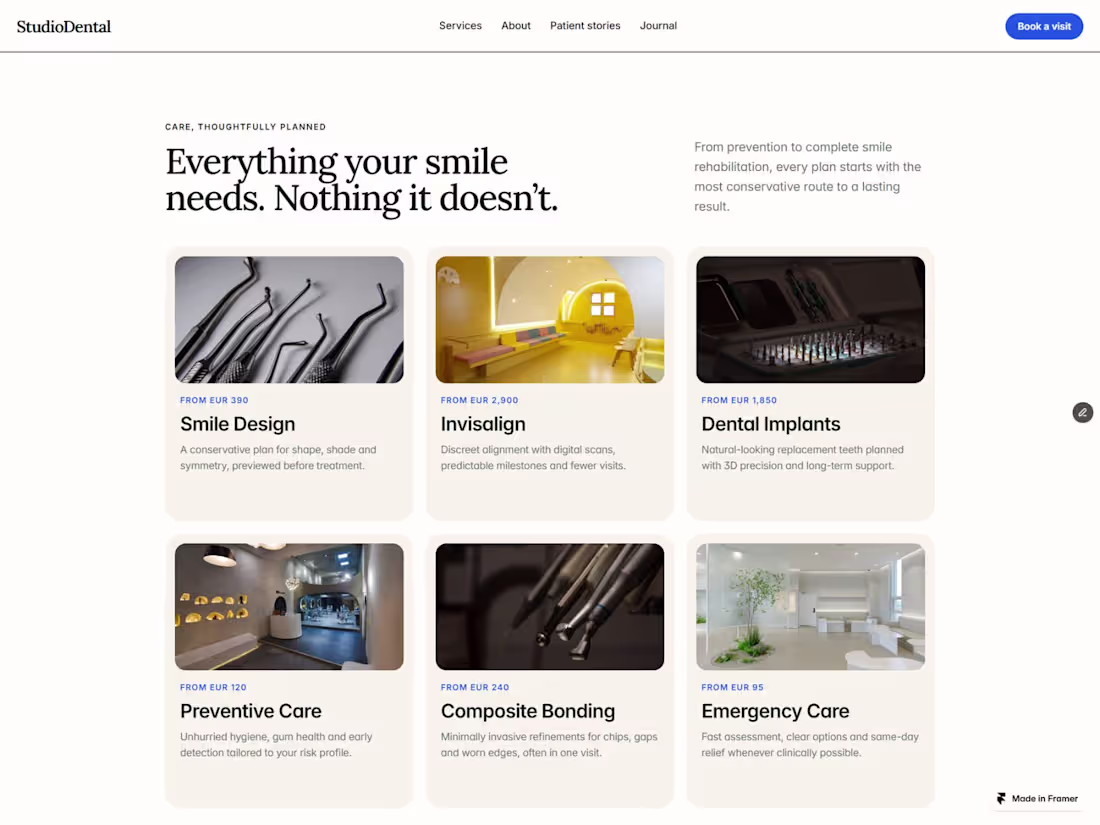 Cover image for 🦷 Introducing StudioDental — a modern