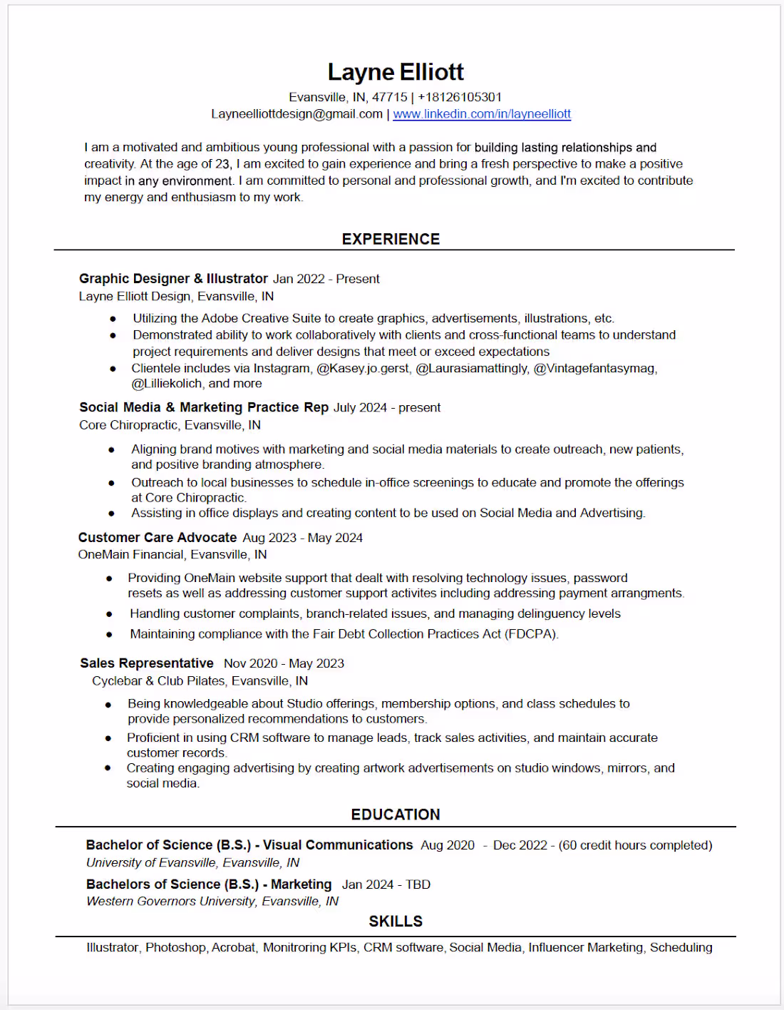 Cover image for Resume