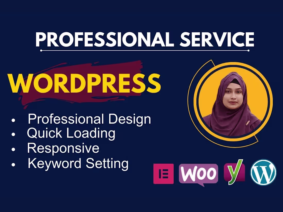 Cover image for I will design and develop a responsive wordpress website