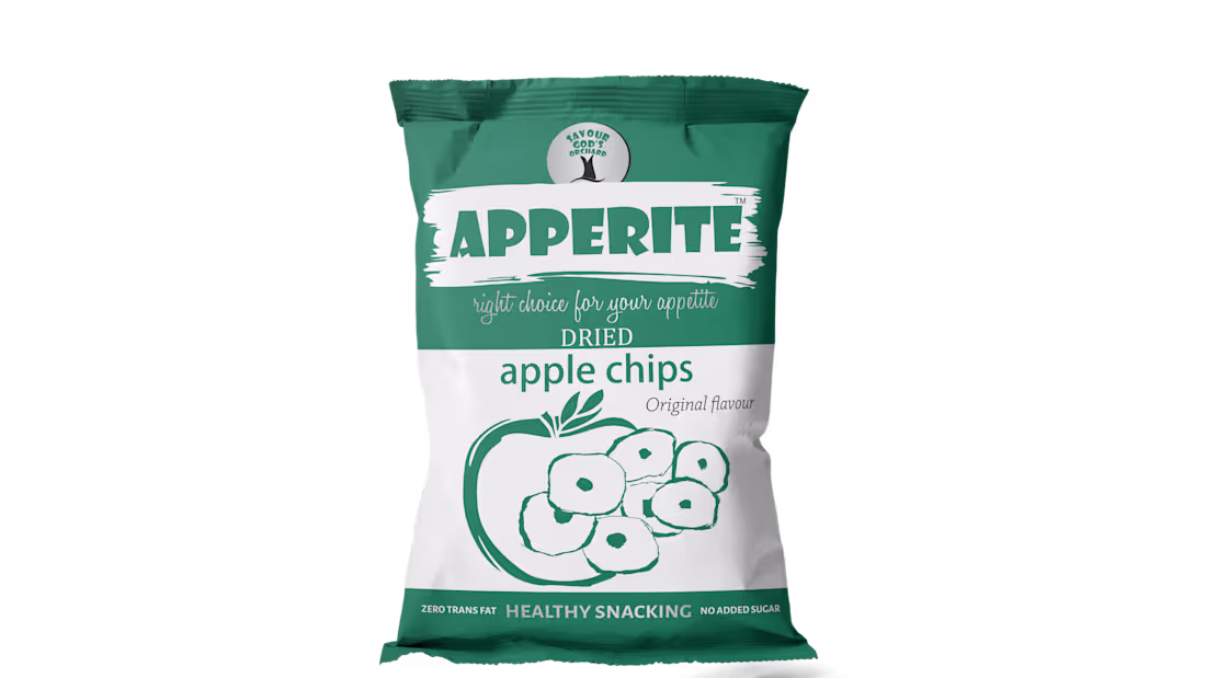 Cover image for Apperite — Apple Chips Branding & Packaging