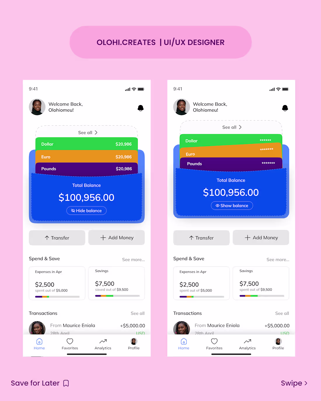 Cover image for A Modern Finance App