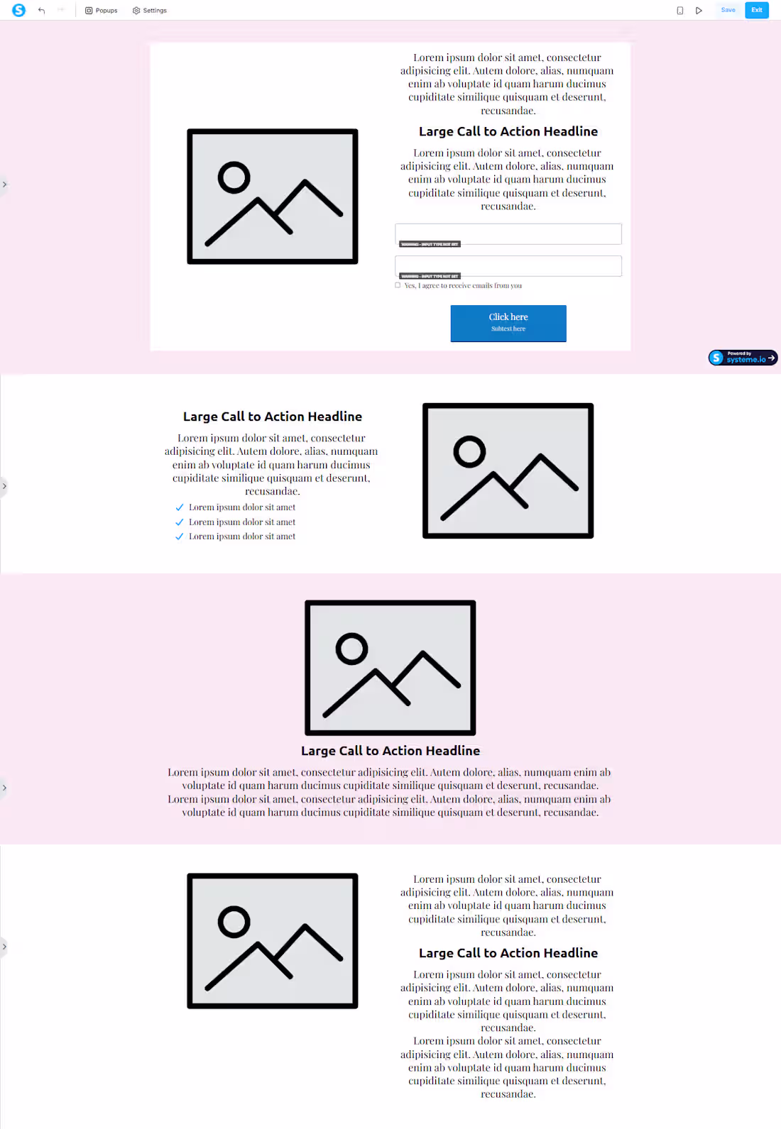 Cover image for This a landing page I'm