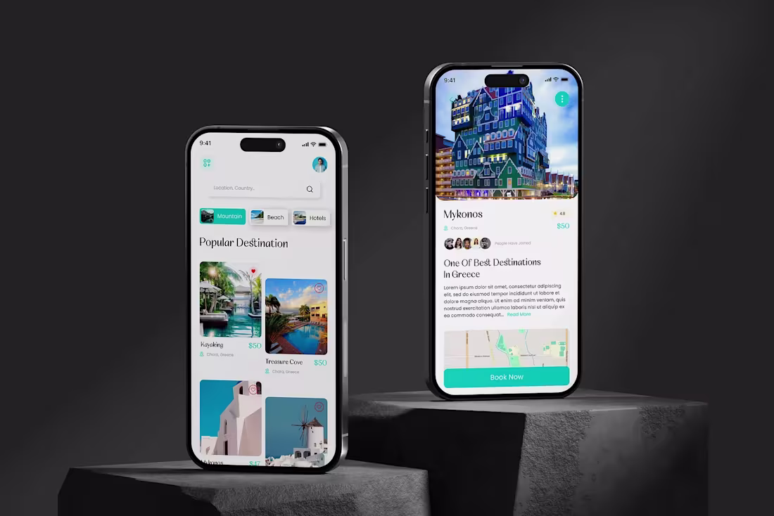 Cover image for Travel Mobile App
Hello, 
Hope you're doing