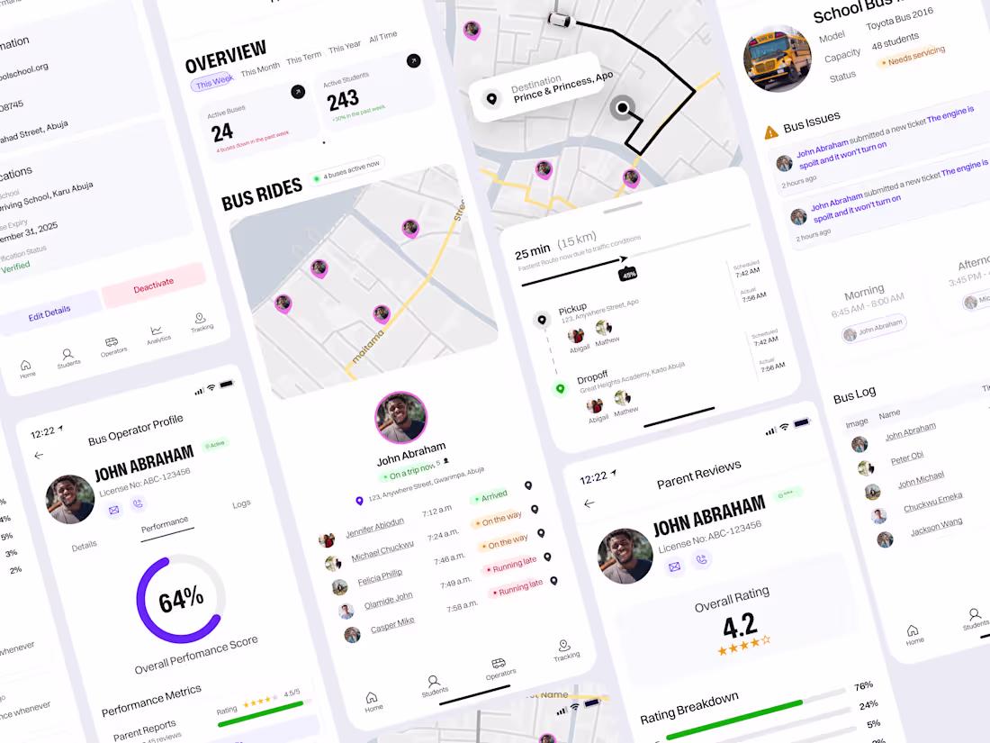 Cover image for Bus Orbit: A School Bus Management App