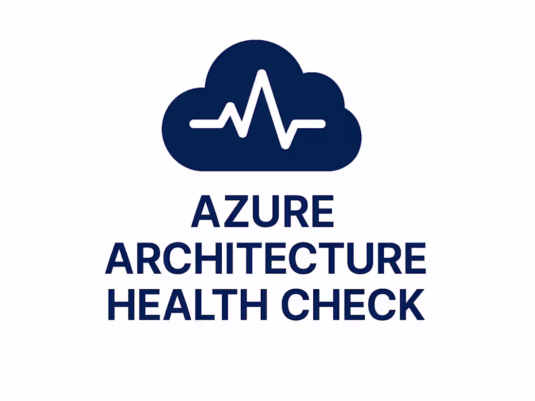 Cover image for Azure Architecture Health Check