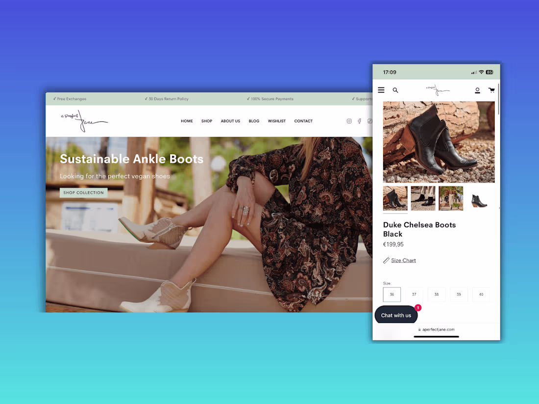 Cover image for A Perfect Jane | Shopify Store