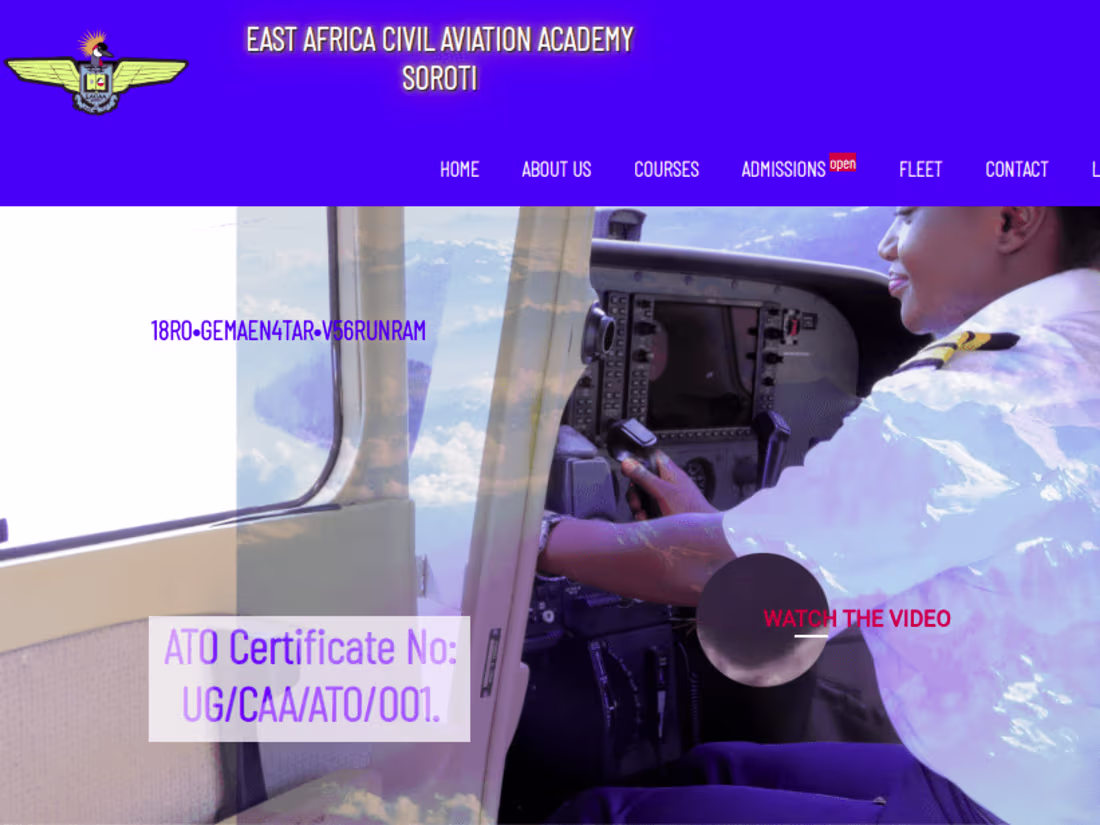 Cover image for EAST AFRICAN CIVIL AVIATION ACADEMY