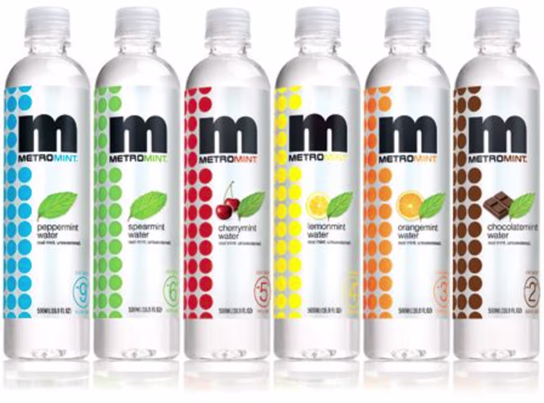 Cover image for Metromint Bottled Water
