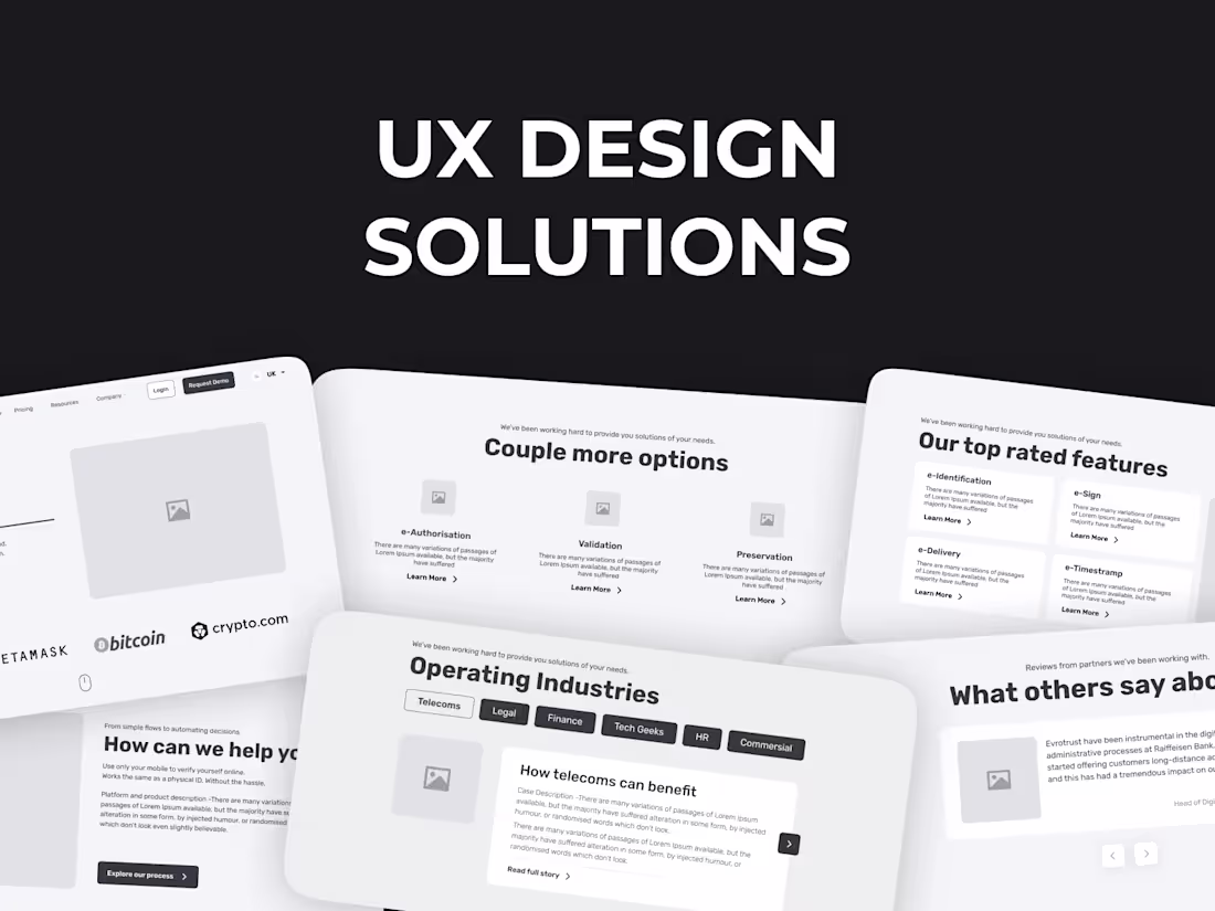 Cover image for Digital Solution with Intuitive UX Design Mastery