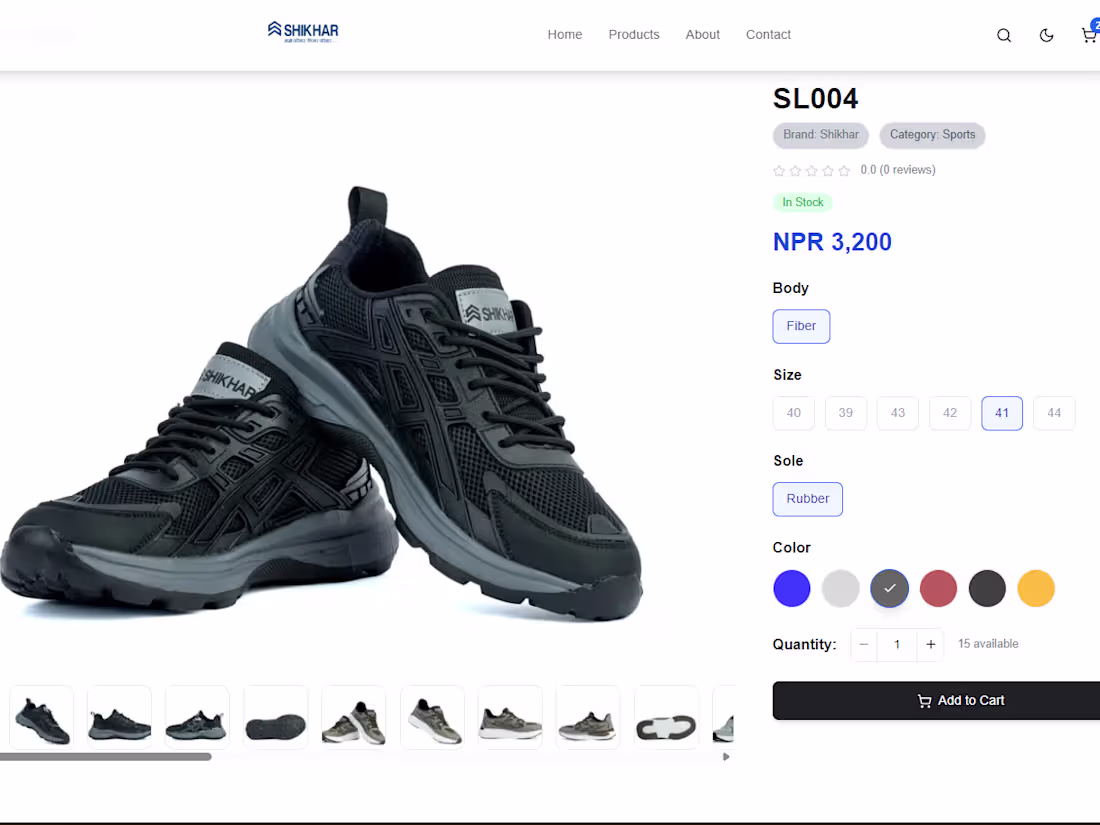 Cover image for Ecommerce Platform : Products Page (Part-3)