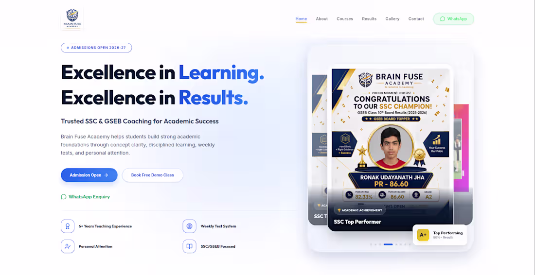 Cover image for Business Website Development