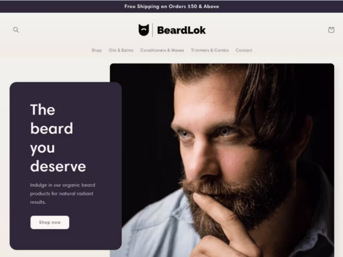 Cover image for Beardlok Brand Mockup