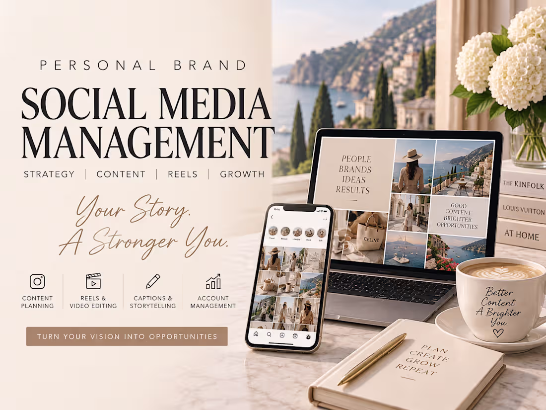Cover image for Personal Brand Social Media Management