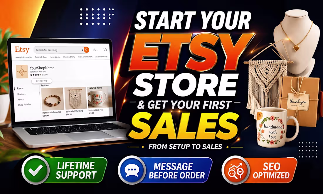 Cover image for I will set up and