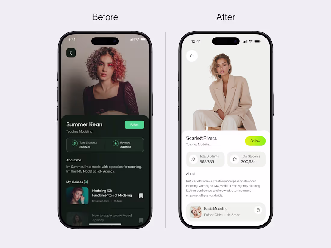 Cover image for Transforming Mobile App Interfaces: A UI/UX Redesign Case Study