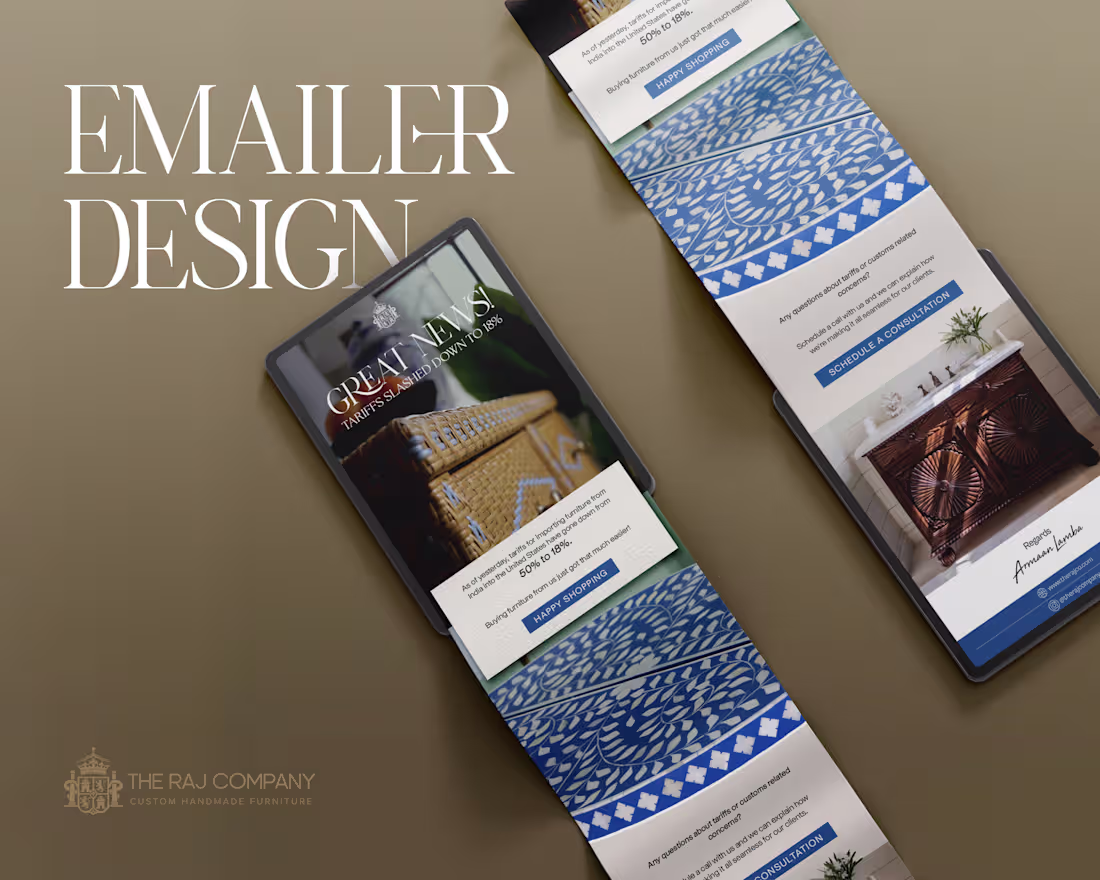 Cover image for Emailer Design | Newsletter