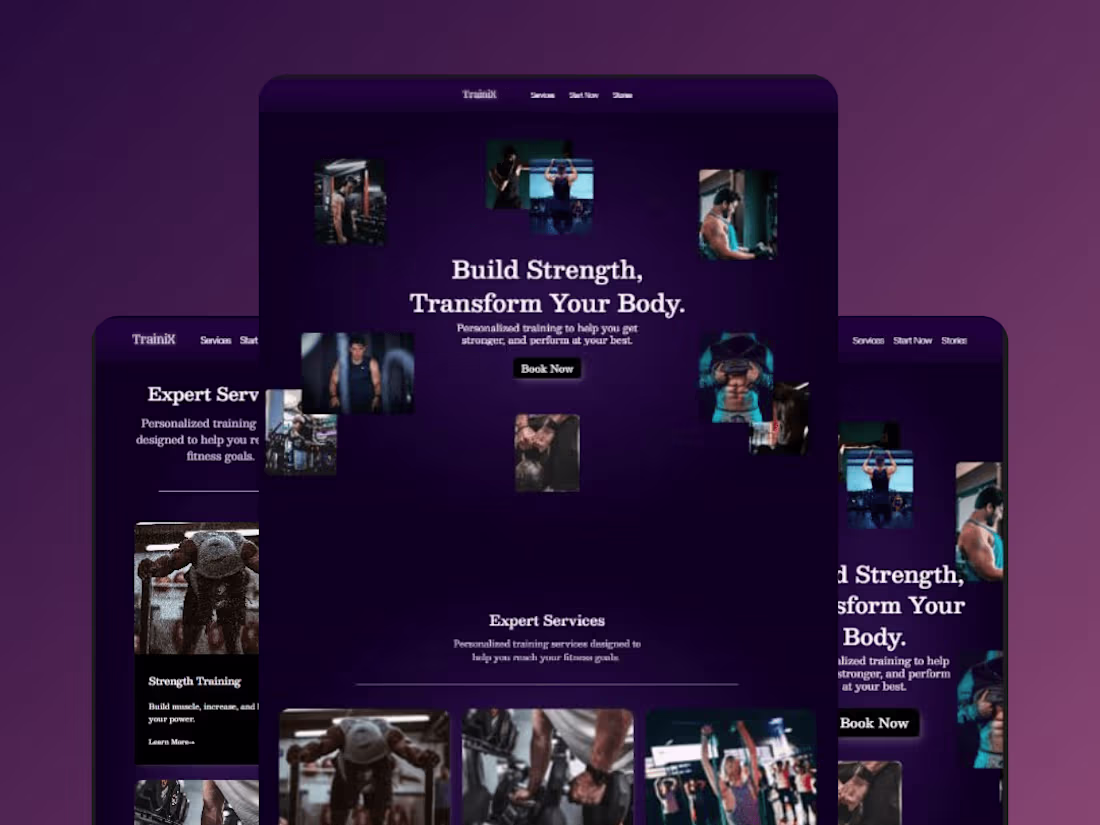 Cover image for Framer Responsive and Animated Landing page design