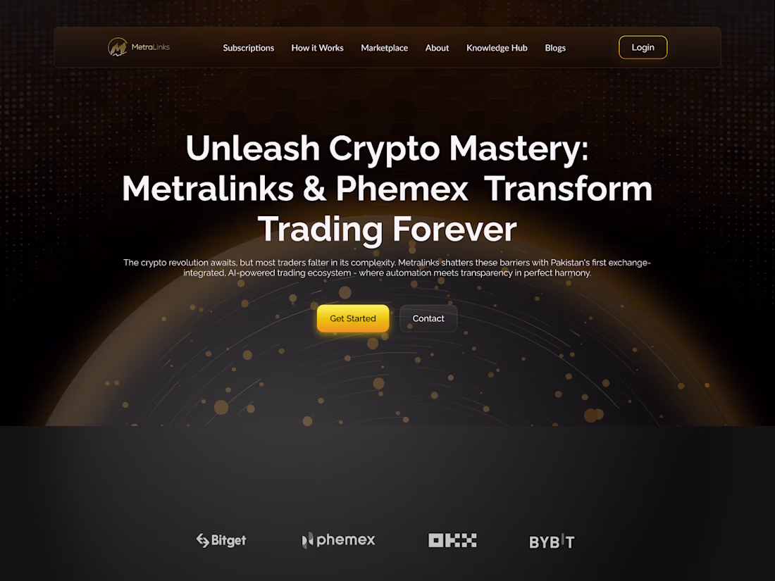 Cover image for Metralinks landing page