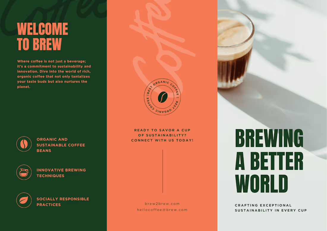 Cover image for Modern brochure design