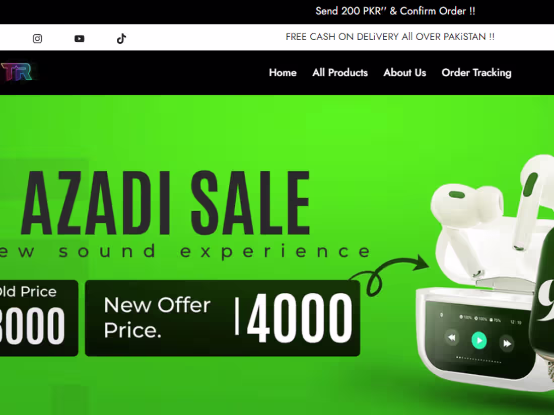 Cover image for Talha Review Store - Shopify Tech Store