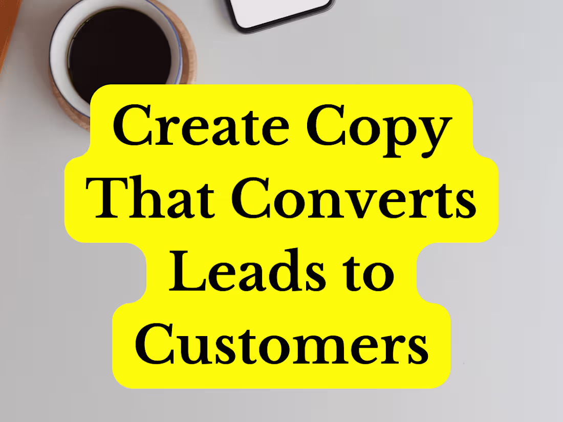 Cover image for Persuasive Copywriting that Converts Leads into Paying Customers